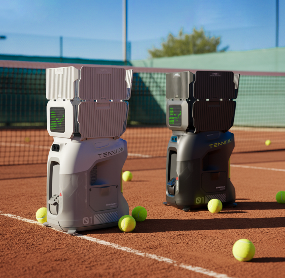 Robot Ball Machine - Tenniix Tennis Ball Machine Vision-Based AI