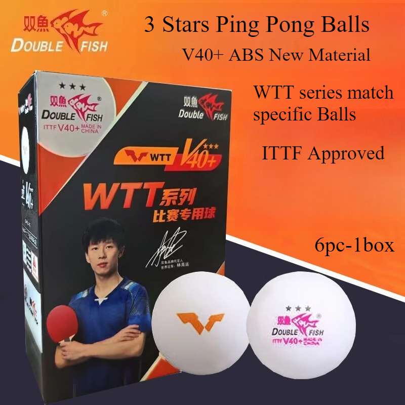 Table Tennis How To Play - 1/2/3BOX DOUBLE FISH 3 Stars ITTF