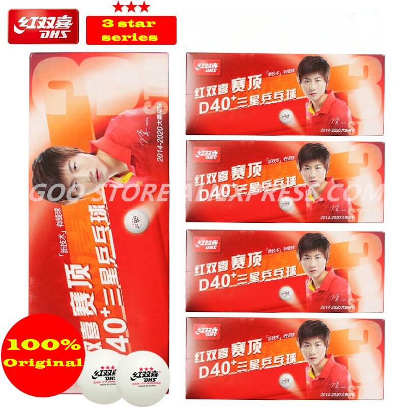 Table Tennis How To Play - DHS 3 Star D40+ Table Tennis