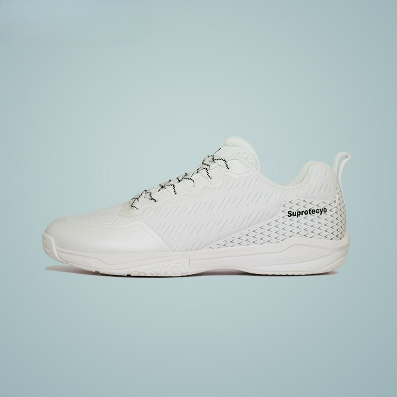 Table Tennis Vs Badminton - Professional Badminton Shoes Mens White Indoor
