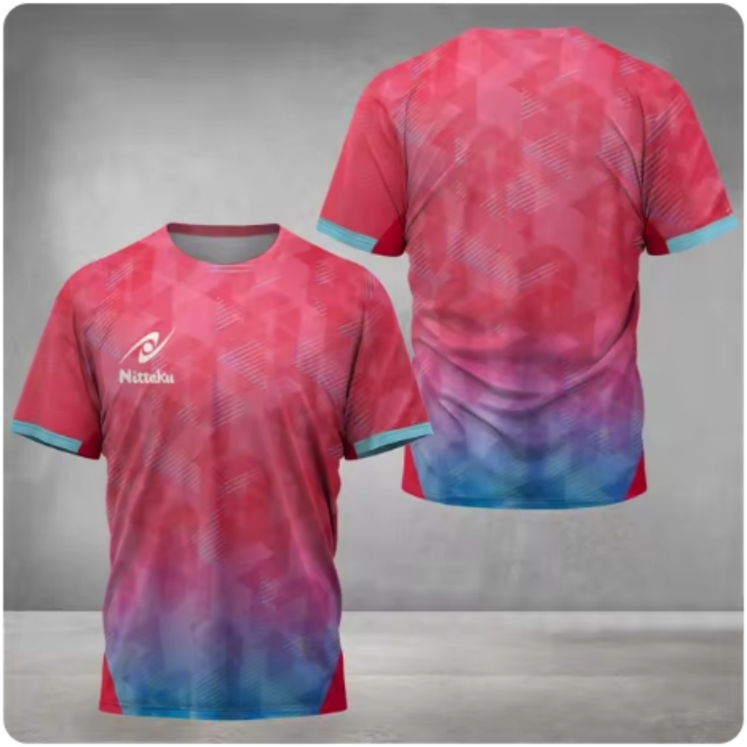 Table Tennis Japanese - Nittaku Table Tennis T-shirt Victory Light