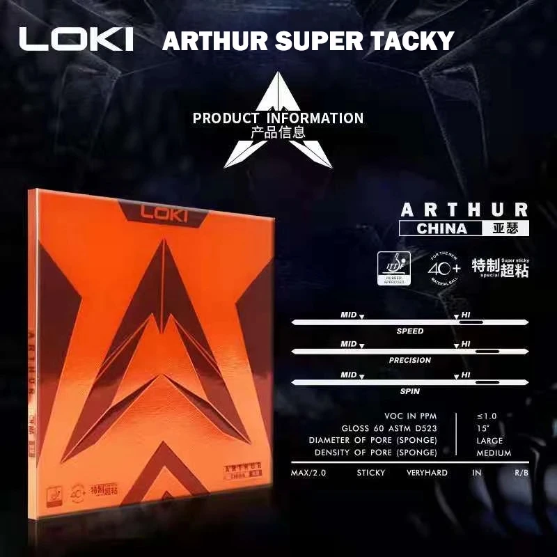 Genuine Original LOKI ARTHUR T - Table Tennis Padel recension och pris