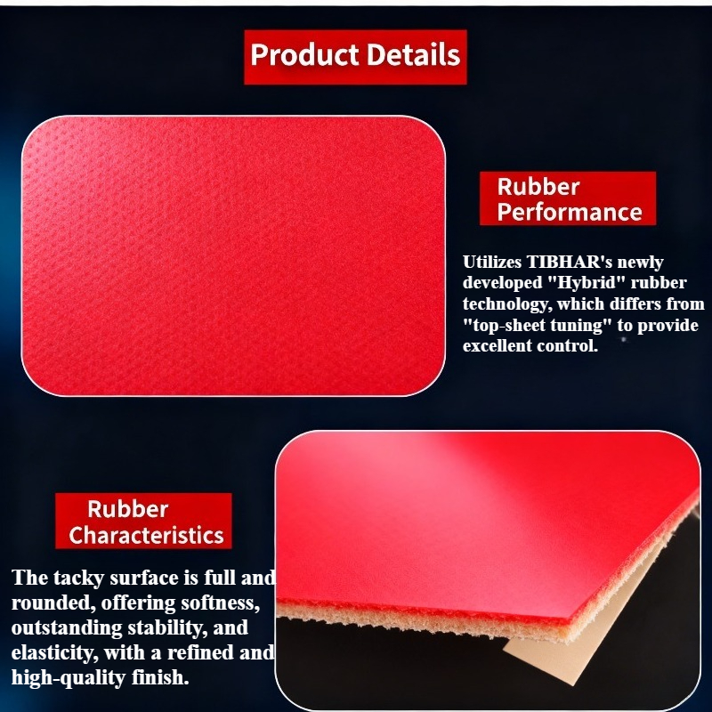 TIBHAR K2 Imported Table-tenni - Table Tennis Germany recension och pris