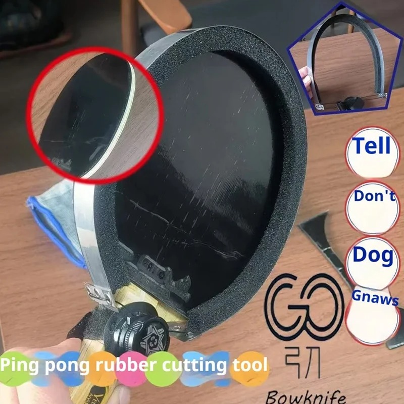 Table Tennis Rubber Manual Cut - Table Tennis Launcher recension och pris