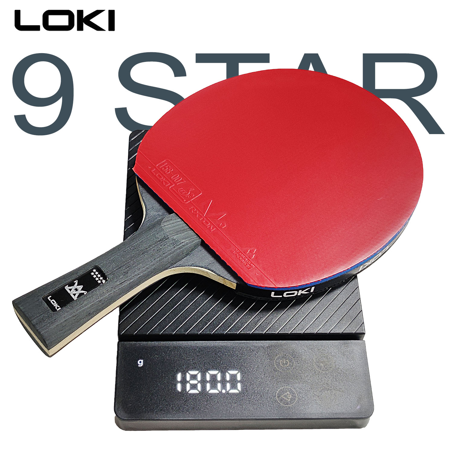 LOKI 9 Star Table Tennis Racke - Table Tennis Spin recension och pris
