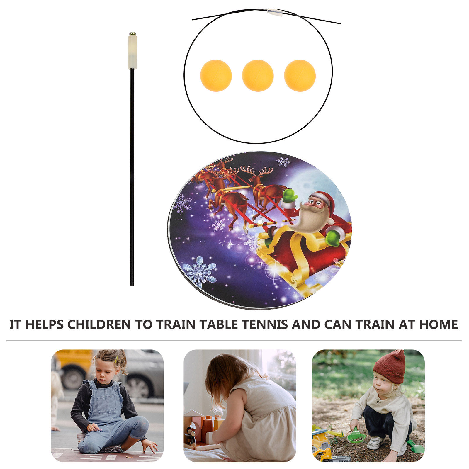 1Set Table Tennis Trainer Elas - Table Tennis For Kids recension och pris