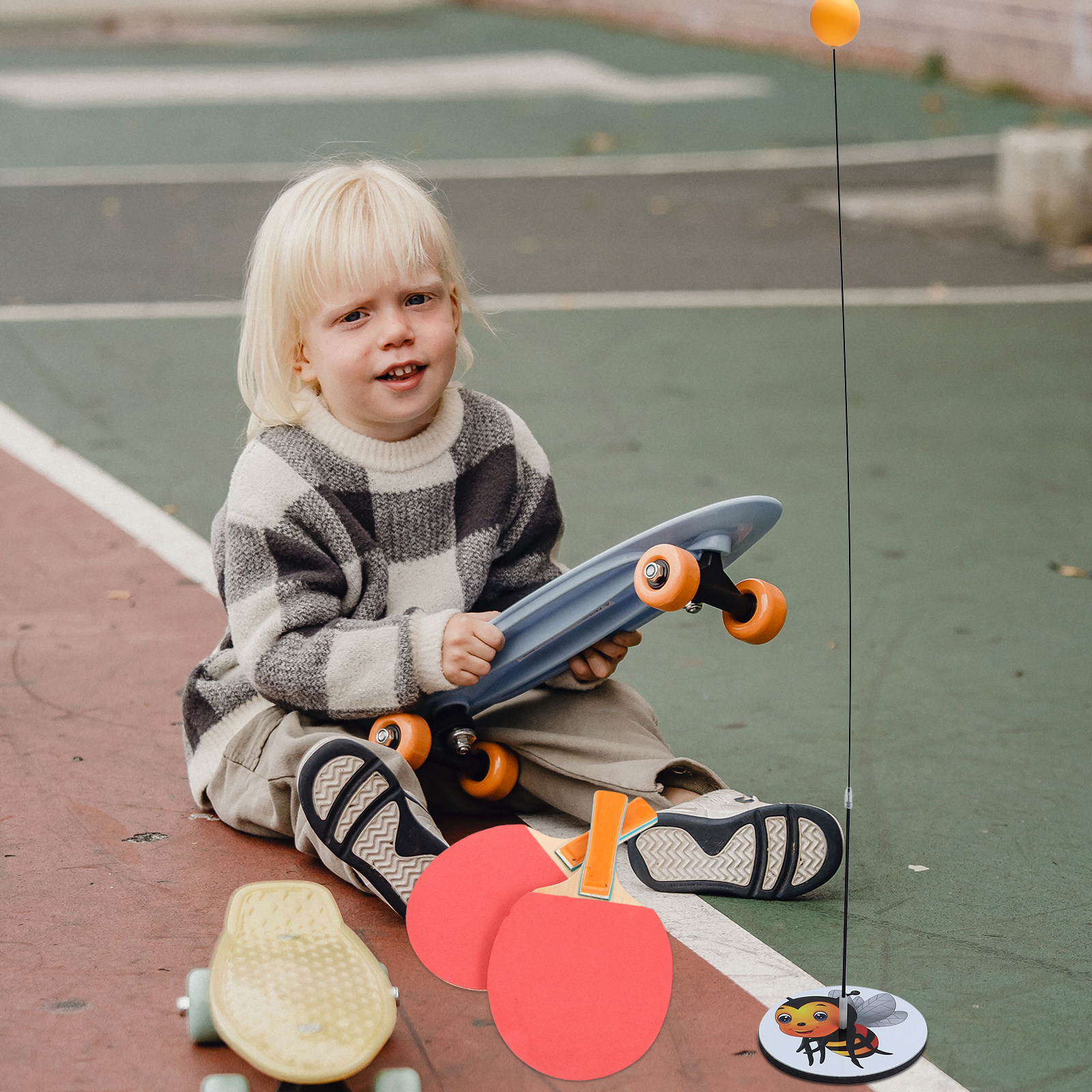 1Set Mini Table Tennis Trainin - Table Tennis For Kids recension och pris