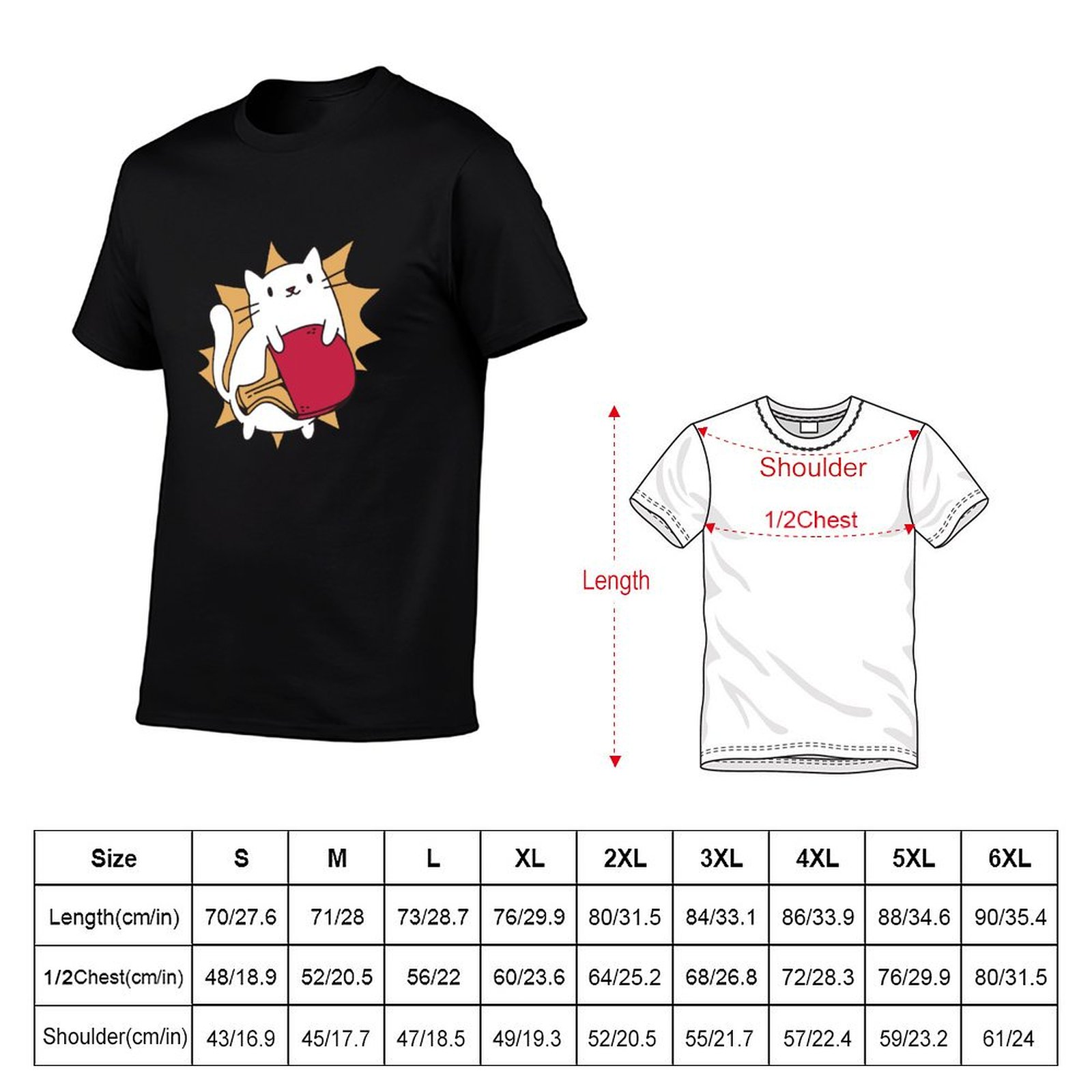 Cat plays table tennis T-Shirt - Table Tennis Is Played With A recension och pris