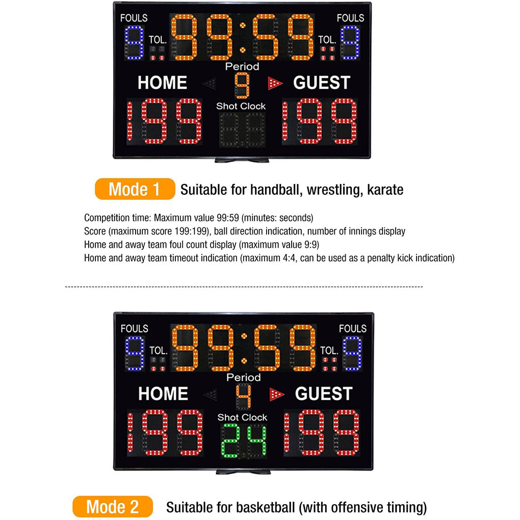 Digital Scoreboard Wall Hangin - Table Tennis Score recension och pris