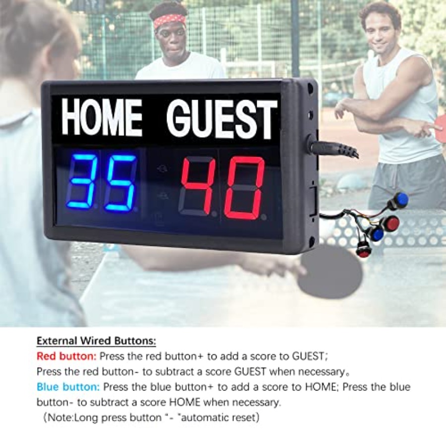 Score Keeper Portable Led Digi - Table Tennis Score recension och pris