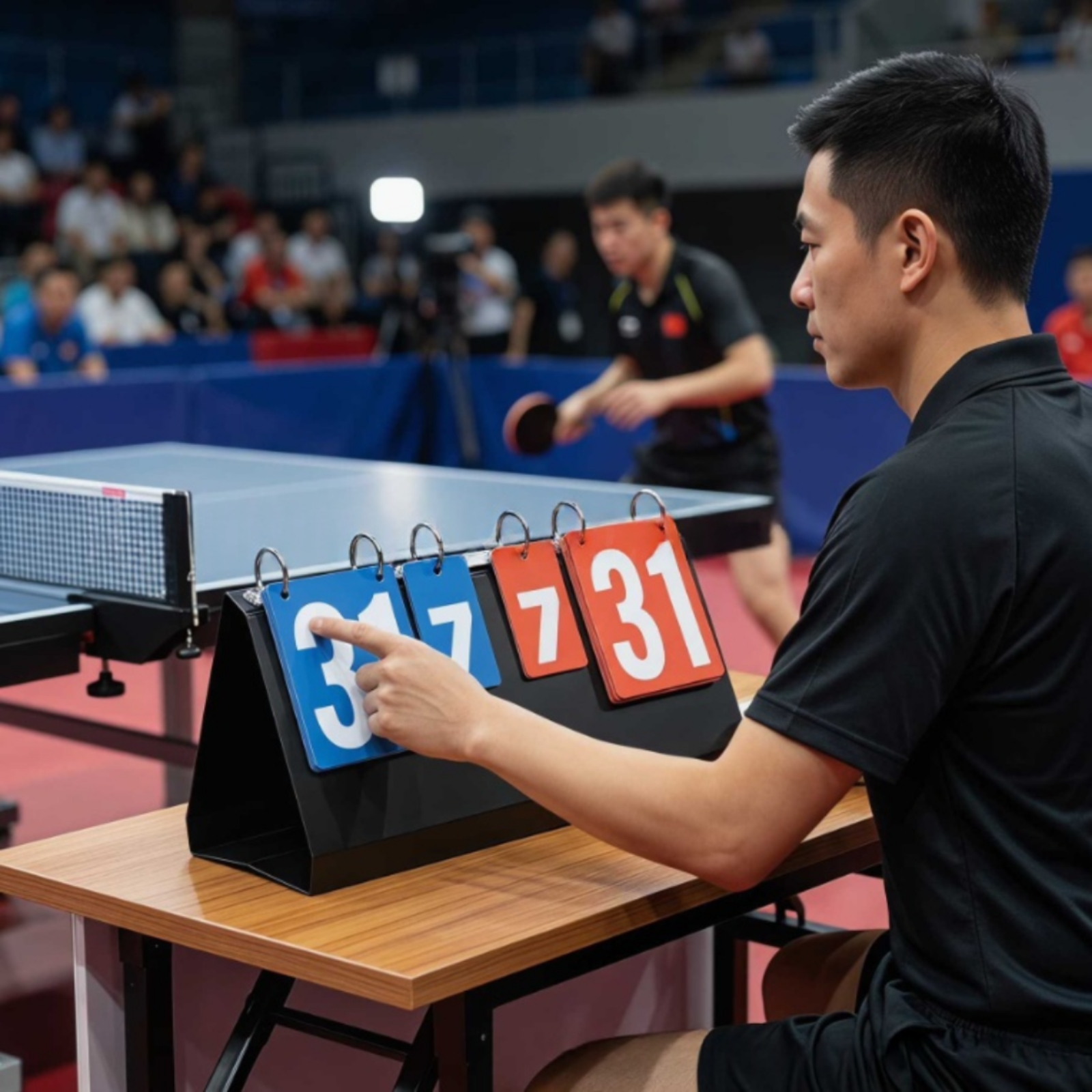 Portable Flip Scoreboard Multi - Table Tennis Score recension och pris