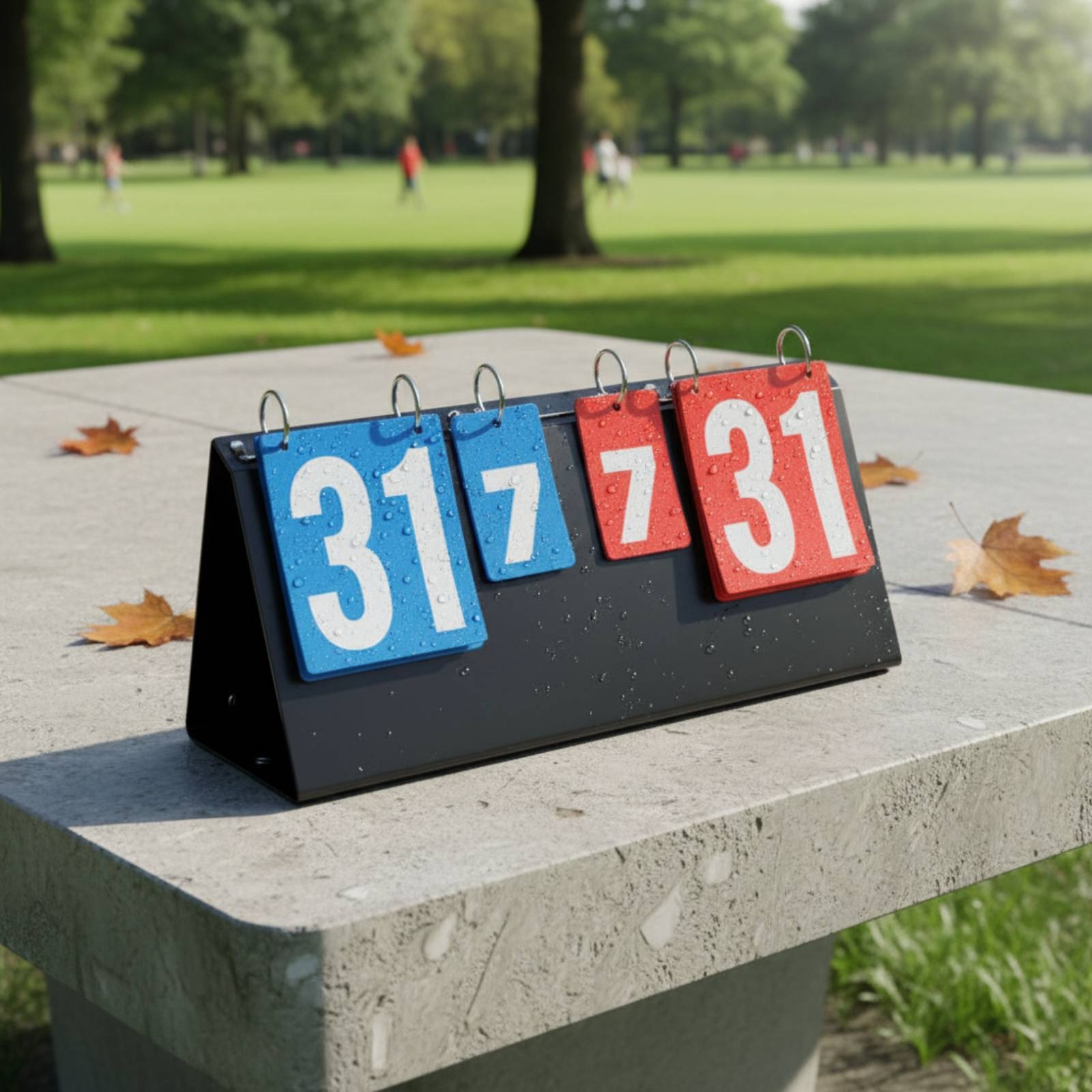 Portable Flip Scoreboard Multi - Table Tennis Score recension och pris