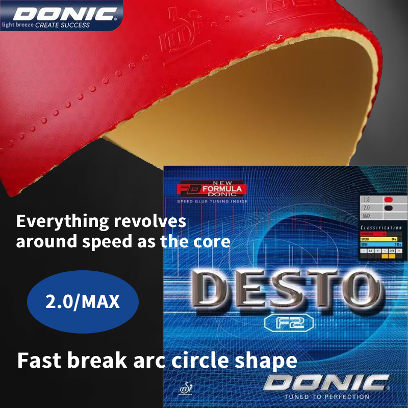 Authentic DONICF2 table tennis - Table Tennis Germany recension och pris