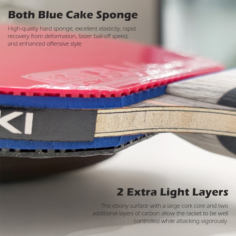 Loki 7 Star Table Tennis Racke - Table Tennis Padel recension och pris