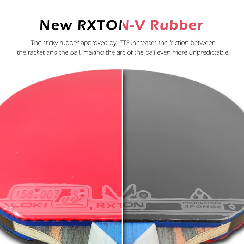 Loki 7 Star Table Tennis Racke - Table Tennis Padel recension och pris