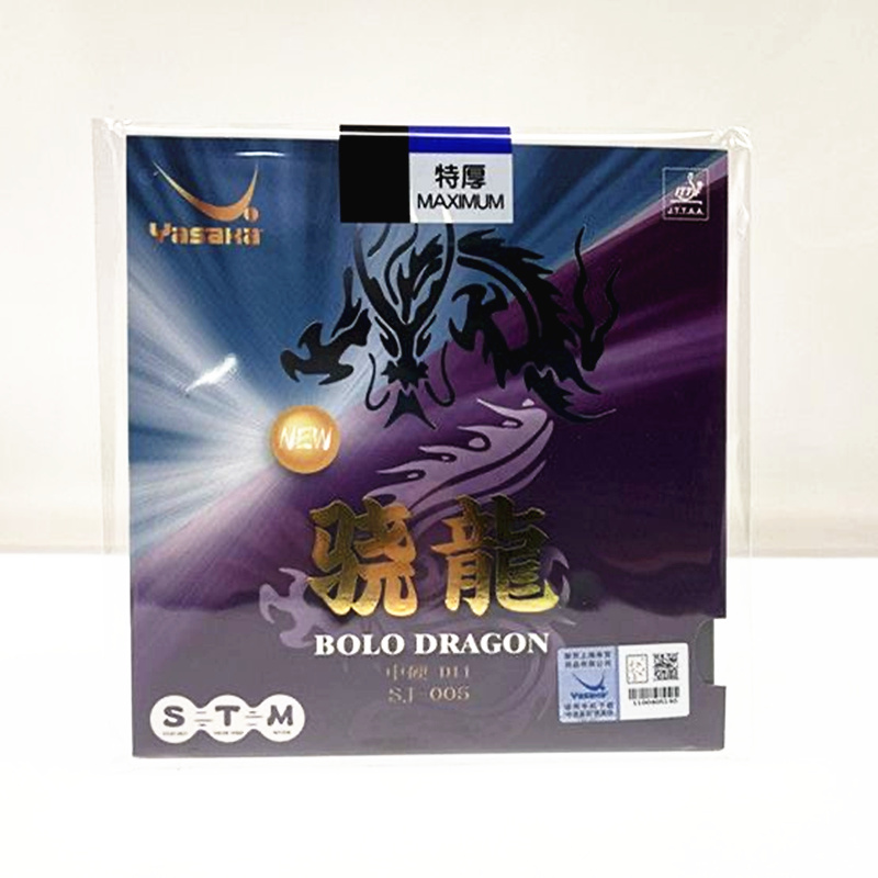 Yasaka Rubber BOLO DRAGON New  - Table Tennis Spin recension och pris