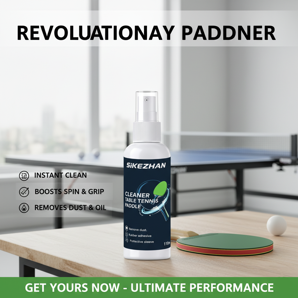 Ping Pong Paddle Cleaner Spray - Table Tennis Spin recension och pris