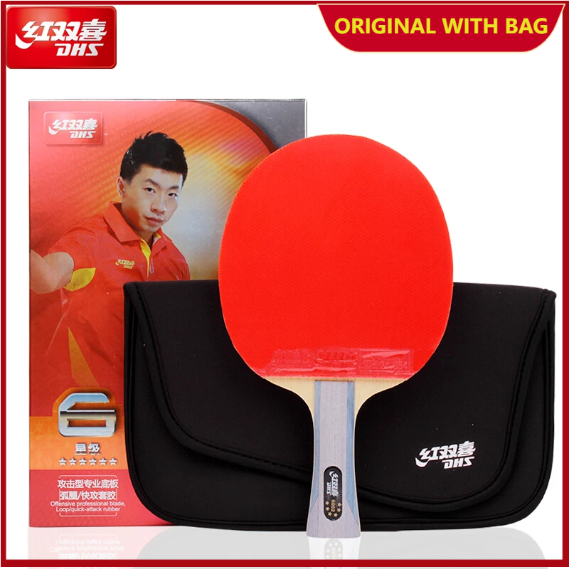 DHS 6 Star 6002 6006 Table Ten - Table Tennis How To Play recension och pris