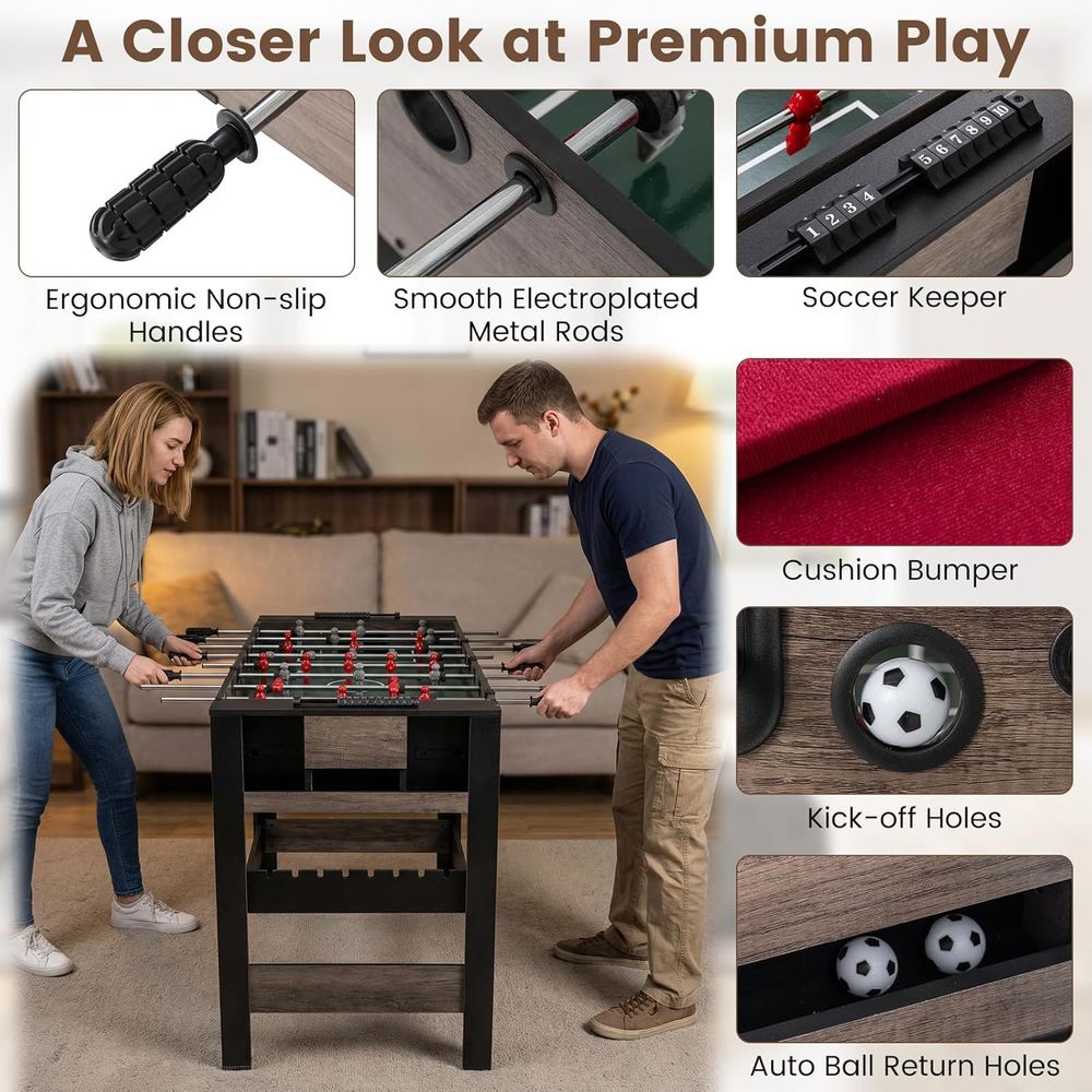 3-in-1 Swivel Game Table, 49'' - Table Tennis Or Tennis Table recension och pris