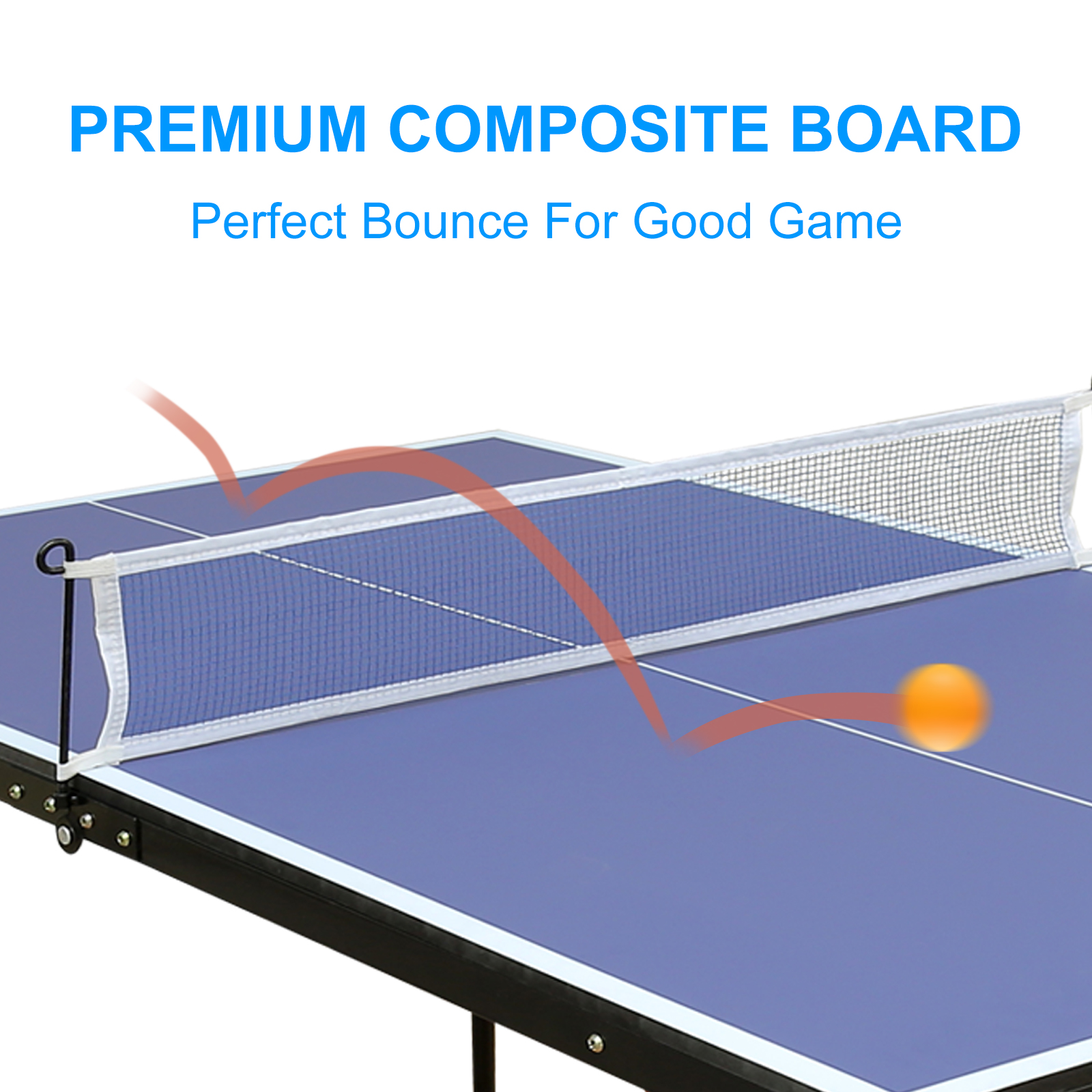 Table Tennis Table Foldable &  - Table Tennis Net Set recension och pris