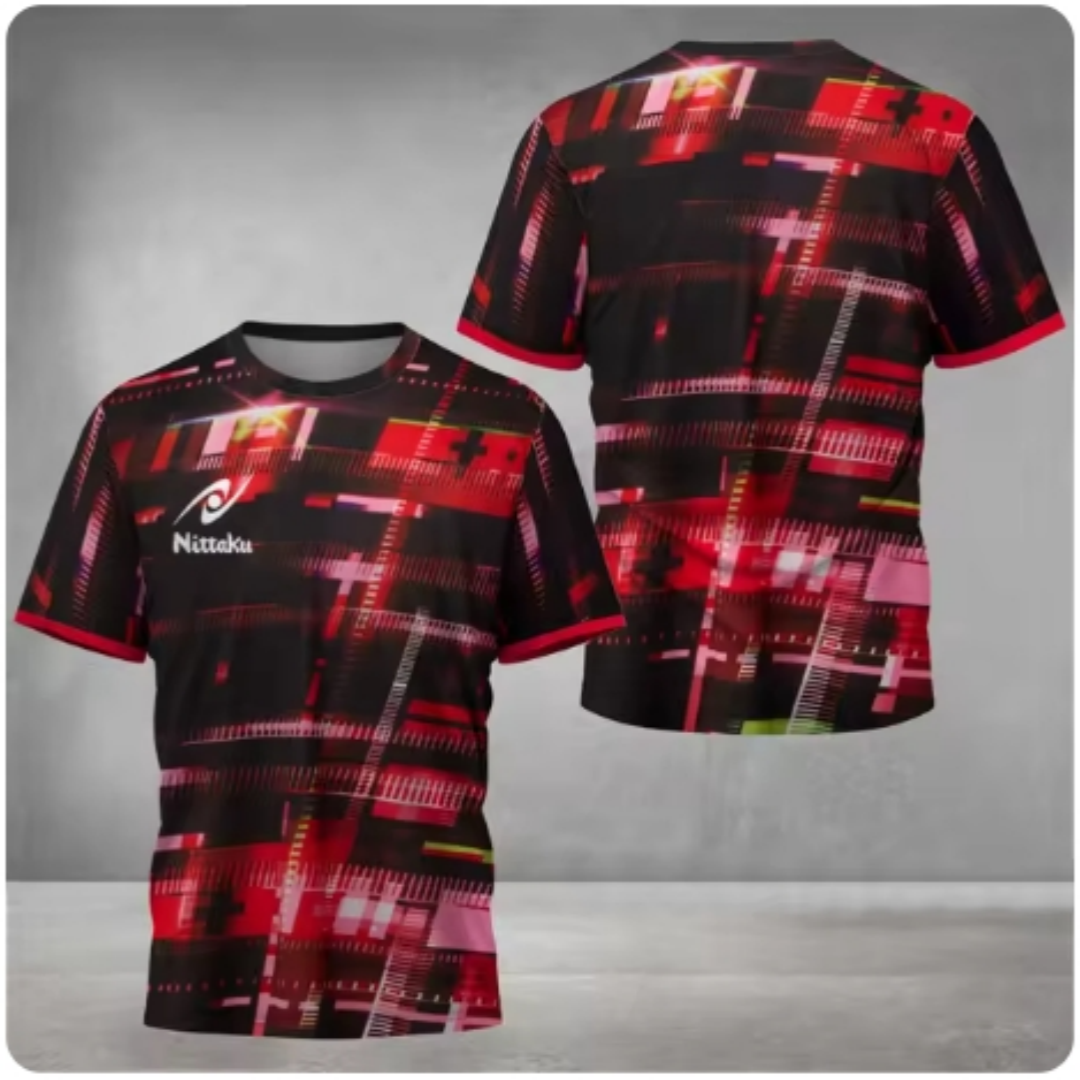 Nittaku Table Tennis T-shirt V - Table Tennis Japanese recension och pris