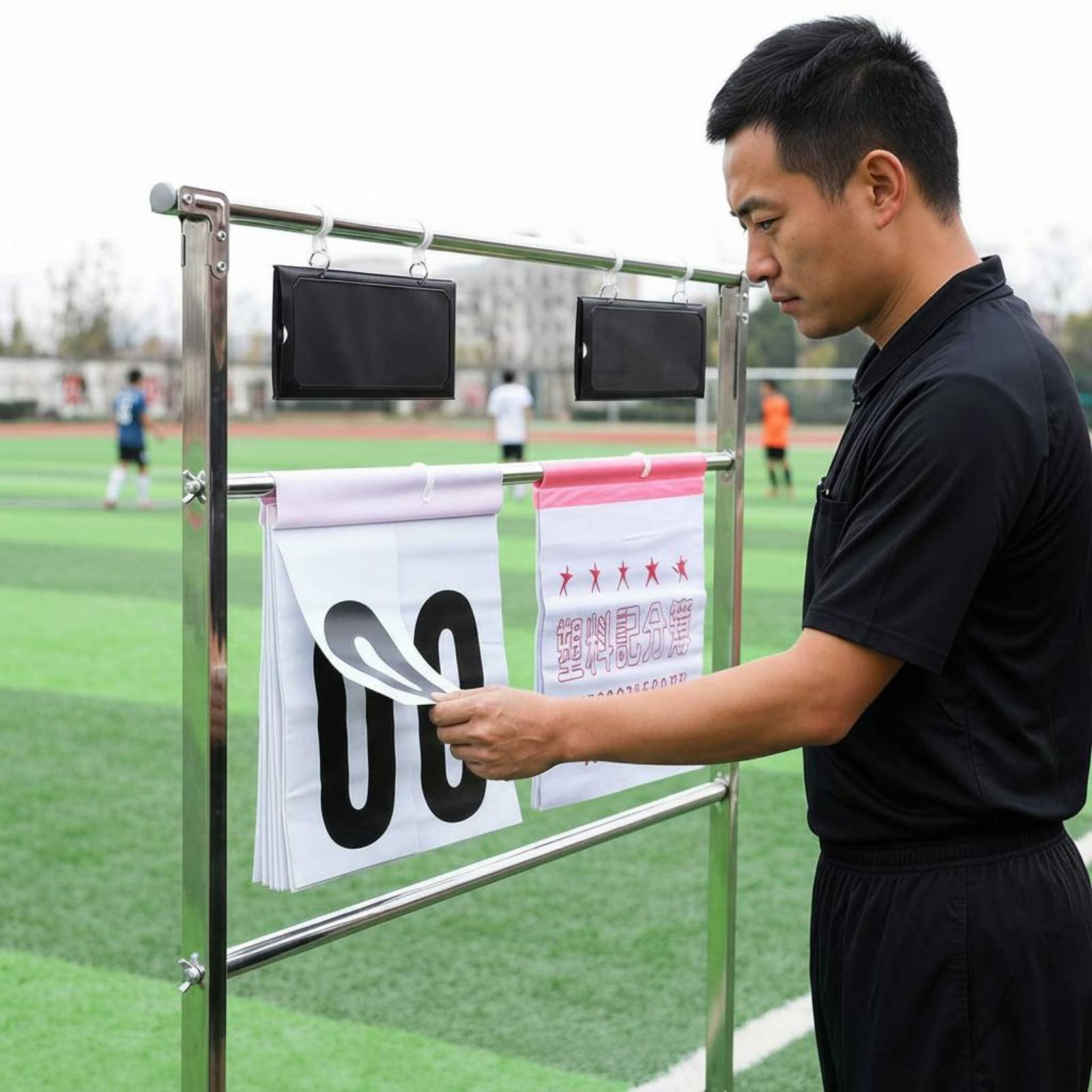 Portable Flip Scoreboard Plast - Table Tennis Score recension och pris