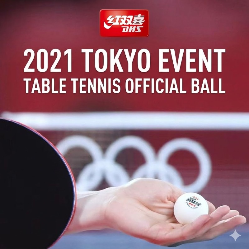 6pcs Original DHS WTT Ping Pon - Table Tennis How To Play recension och pris