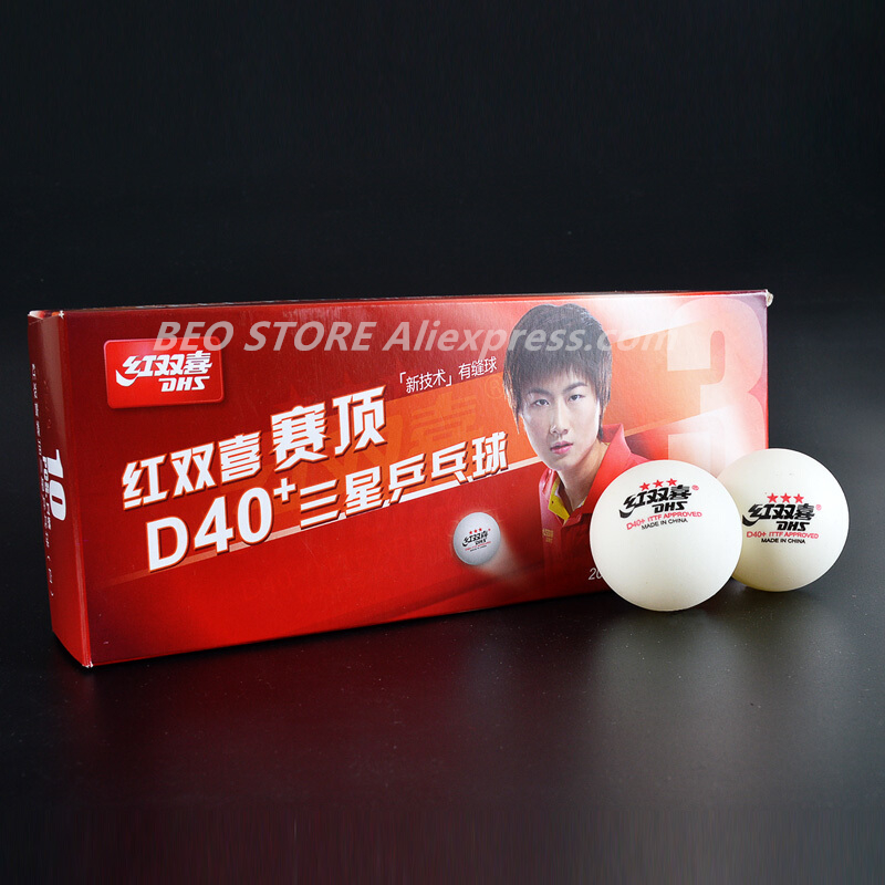 50 balls/100 balls DHS 3-star  - Table Tennis How To Play recension och pris
