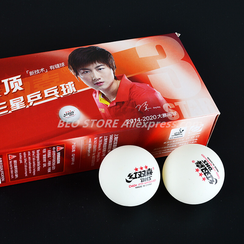 50 balls/100 balls DHS 3-star  - Table Tennis How To Play recension och pris