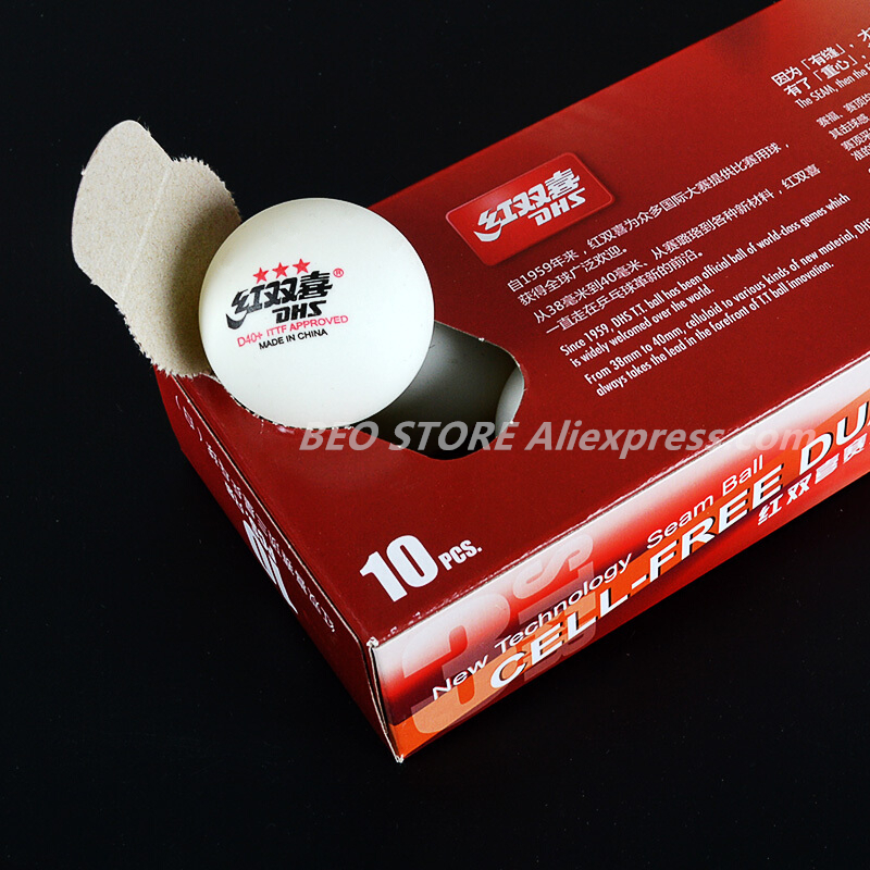 50 balls/100 balls DHS 3-star  - Table Tennis How To Play recension och pris
