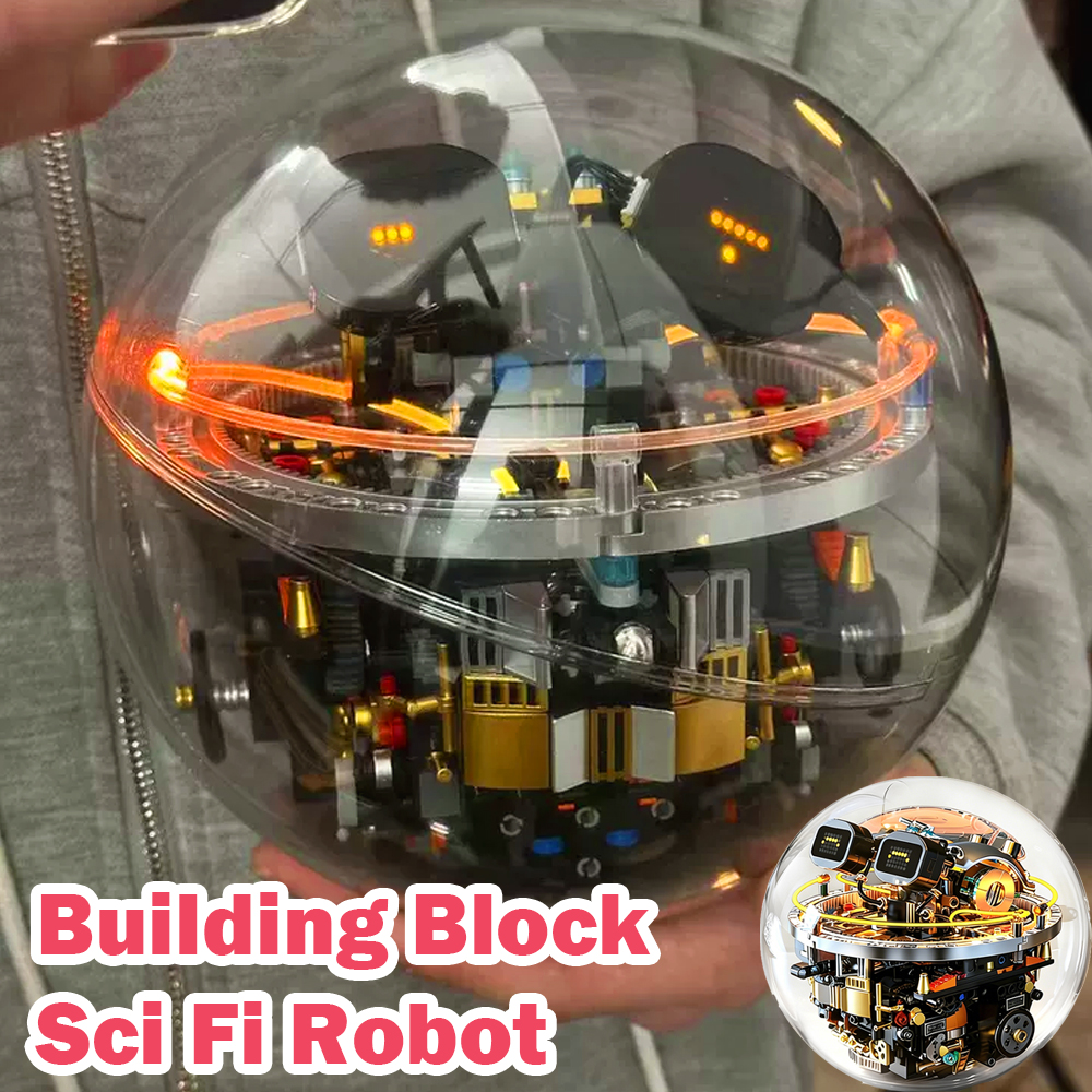 Sci Fi Robot Ball Building Blo - Robot Ball Machine recension och pris