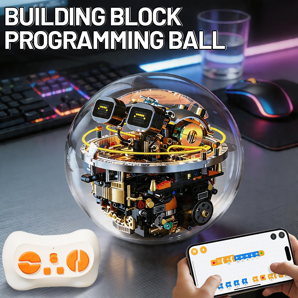 Sci Fi Robot Ball Building Blo - Robot Ball Machine recension och pris