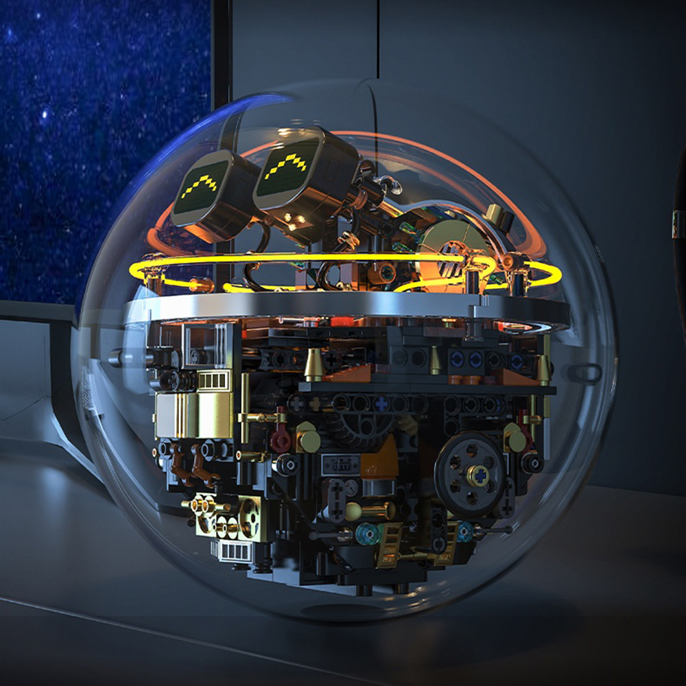 Sci Fi Robot Ball Building Blo - Robot Ball Machine recension och pris