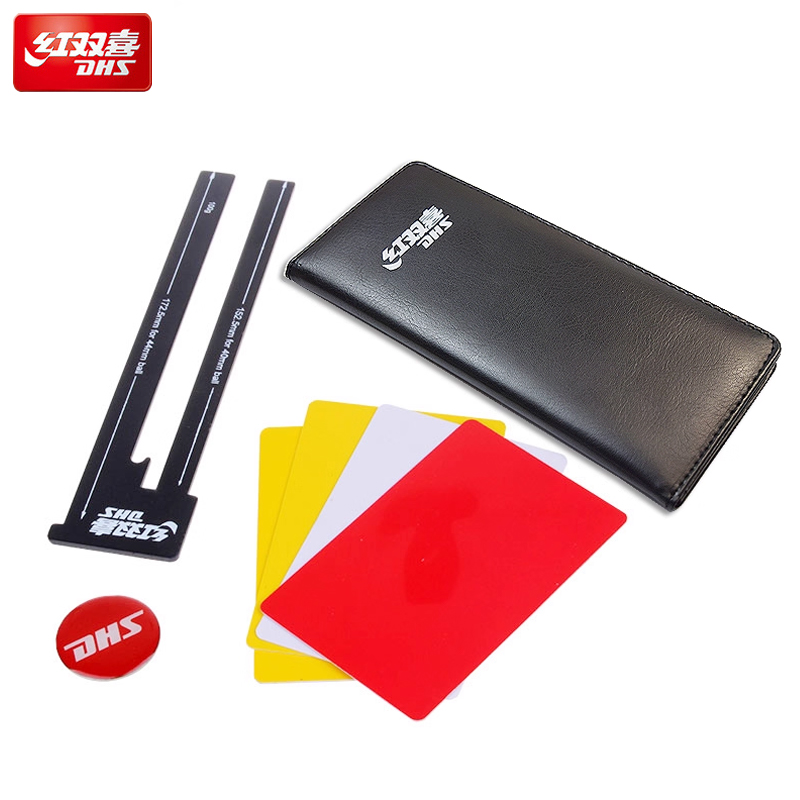 DHS Referee Kit for Table Tenn - Table Tennis Yellow Card recension och pris