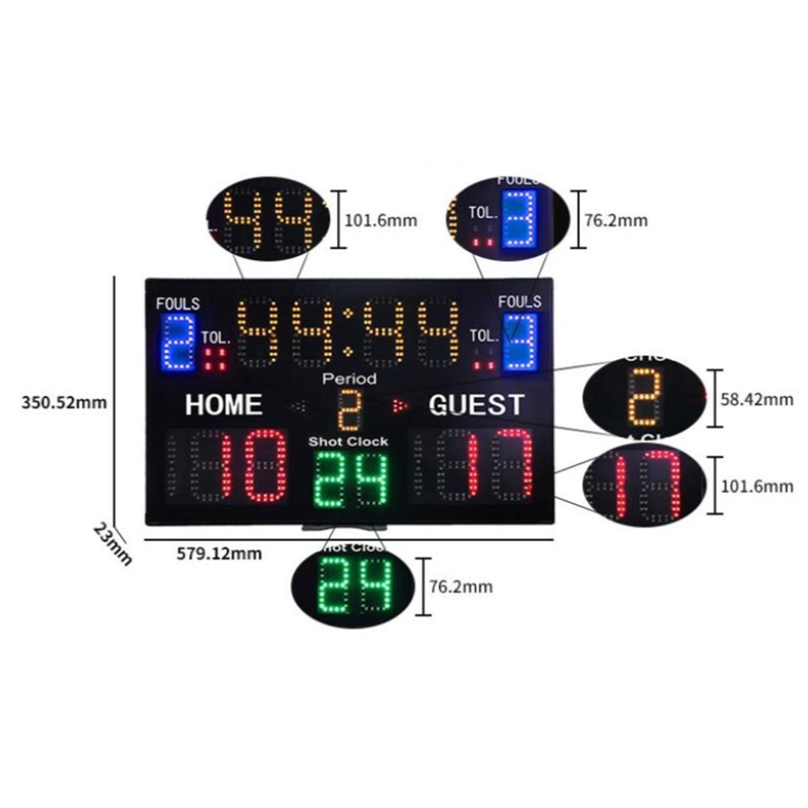 Indoor Basketball Scoreboard w - Table Tennis Score recension och pris