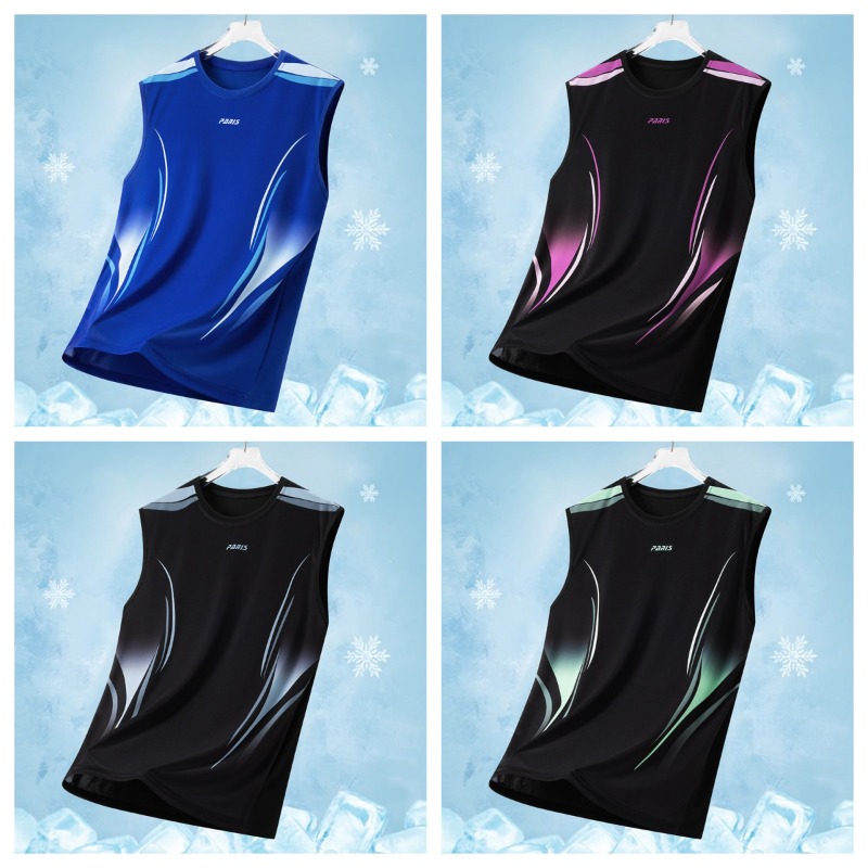 Men Fashionable Ice Silk Loose - Table Tennis Shirt recension och pris
