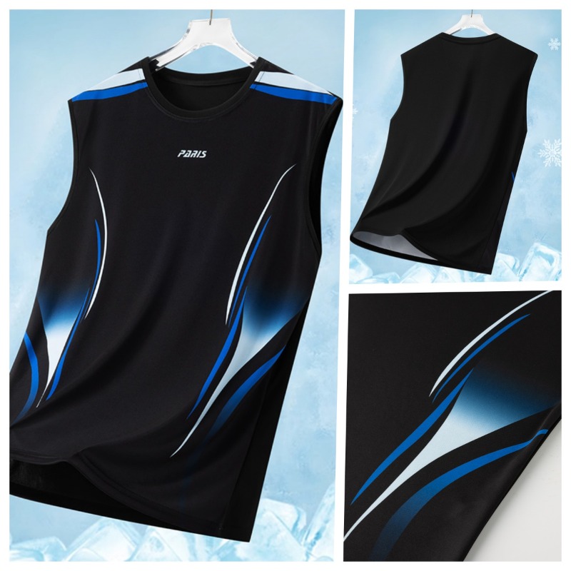 Men Fashionable Ice Silk Loose - Table Tennis Shirt recension och pris