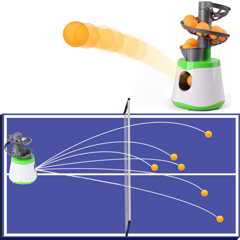 4*AA Battery Mini Table Tennis - Robot Ball Machine recension och pris