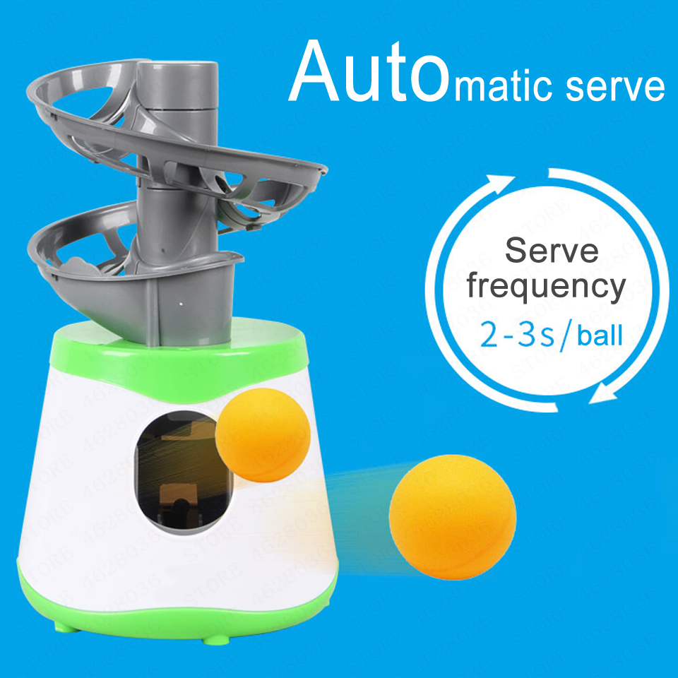 4*AA Battery Mini Table Tennis - Robot Ball Machine recension och pris