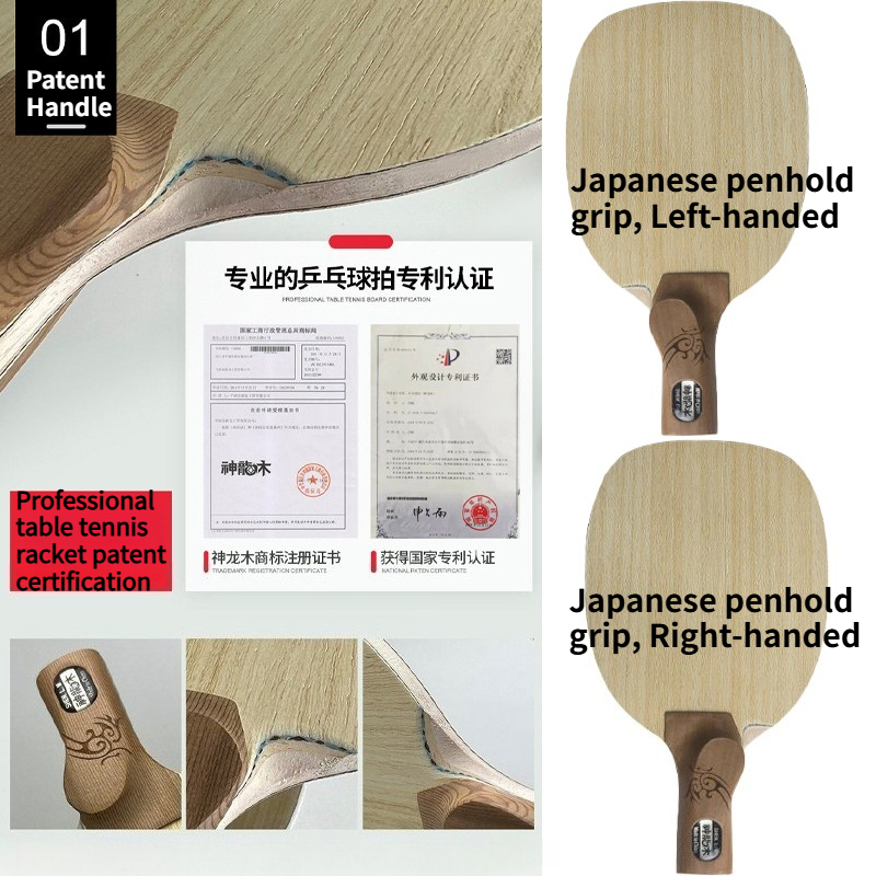Chinese/Japanese Penhold Grip  - Table Tennis Is Played With A recension och pris
