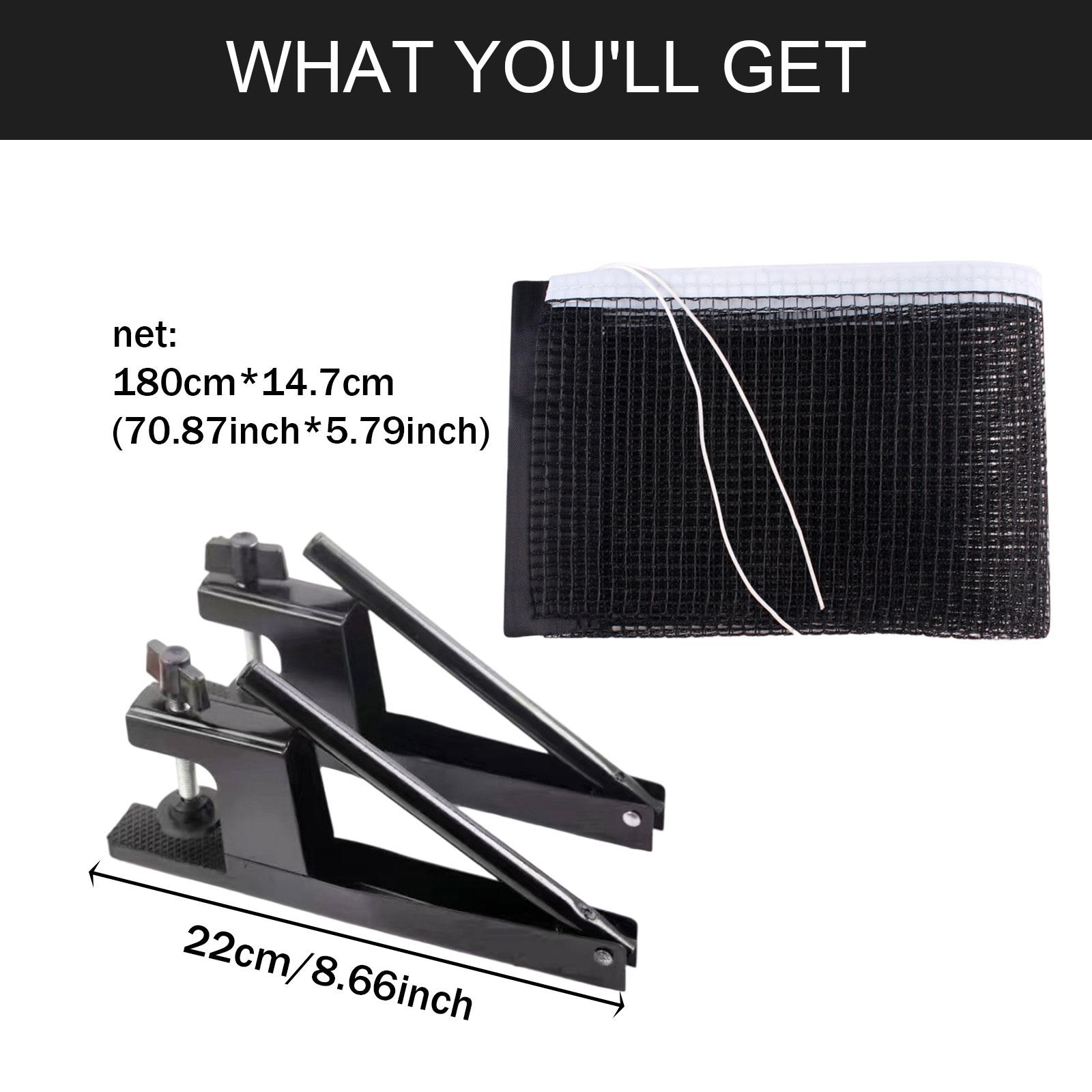 Folding Table Tennis Net and P - Table Tennis Net Set recension och pris